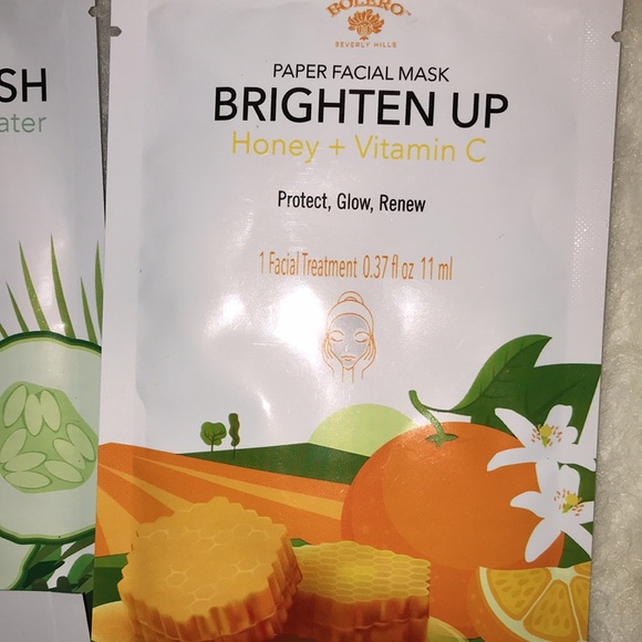 Paper facial mask 5 and mask remover sponge. - Picture 6 of 10